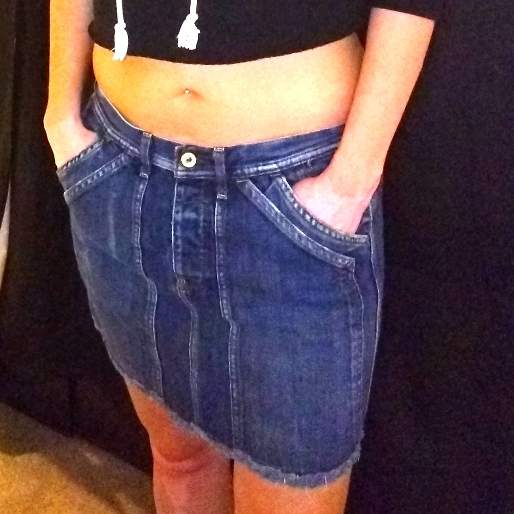 Jean skirt